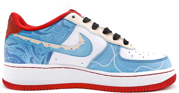 (W) 나이키 에어포스 1 로우 '경극' (Nike Air Force 1 Low '경극') CV1724-100(TeamM-女款中国风京剧红白蓝) Lookbook (W) 나이키 에어포스 1 로우 '경극' (Nike Air Force 1 Low '경극') CV1724-100(TeamM-女款中国风京剧红白蓝)
