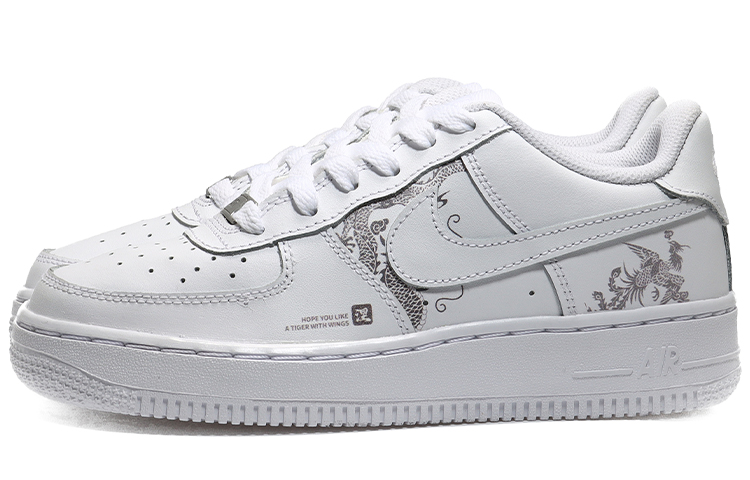 Lookbook (W) 나이키 에어포스1 로우 '피닉스 용' (커스텀) DD8959-100(Team10-涅槃重生女白QD)
