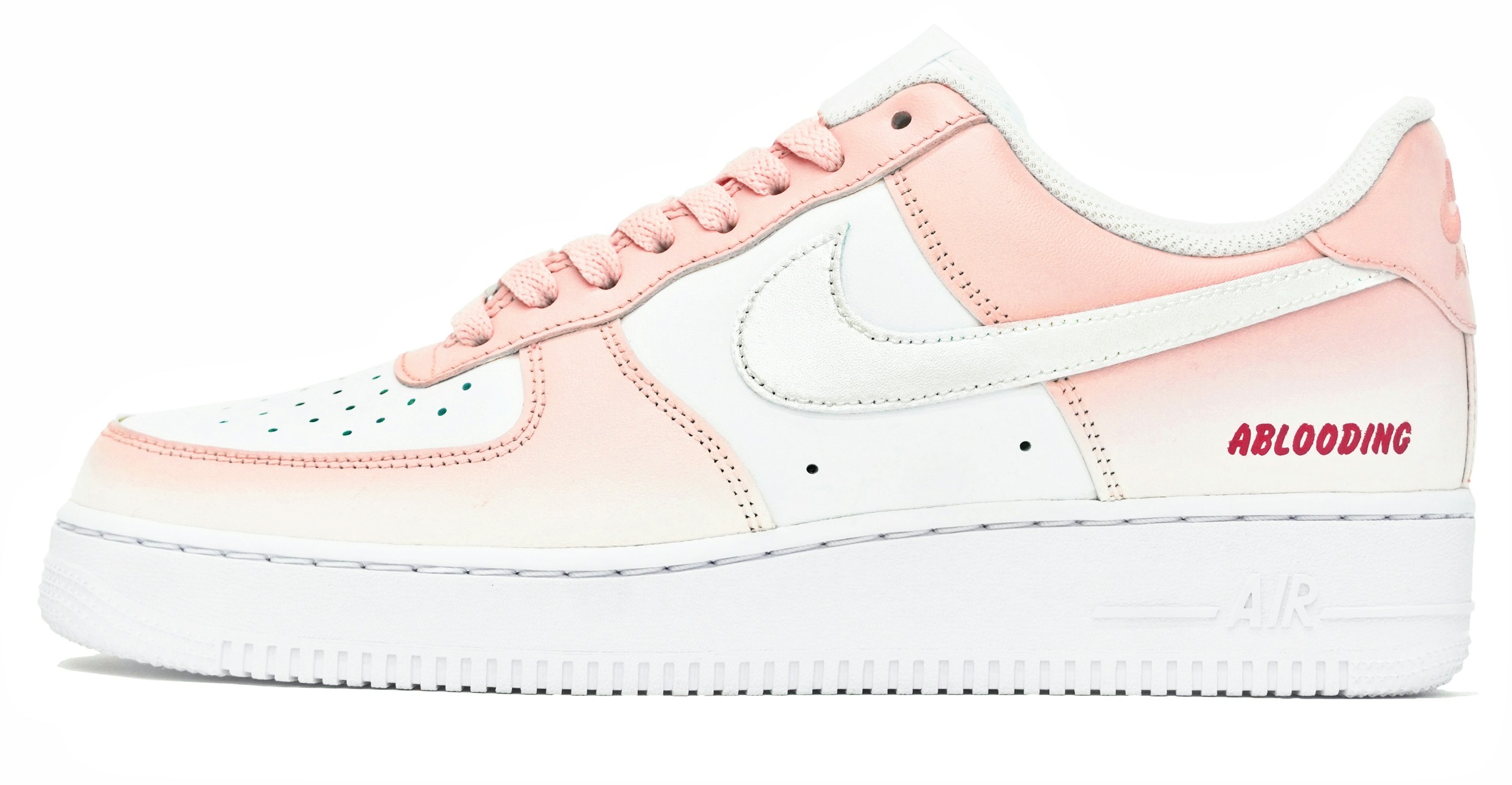 custom-shoes-women-nike-air-force-1-low-pink-white-macaron-gradient-silver-swoosh