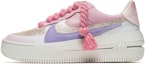 Buy 【客製球鞋】Nike Air Force 1 Low 絲絨少女 簡約百搭 特殊鞋帶 防滑耐磨 低筒 休閒板鞋 女款 粉紫