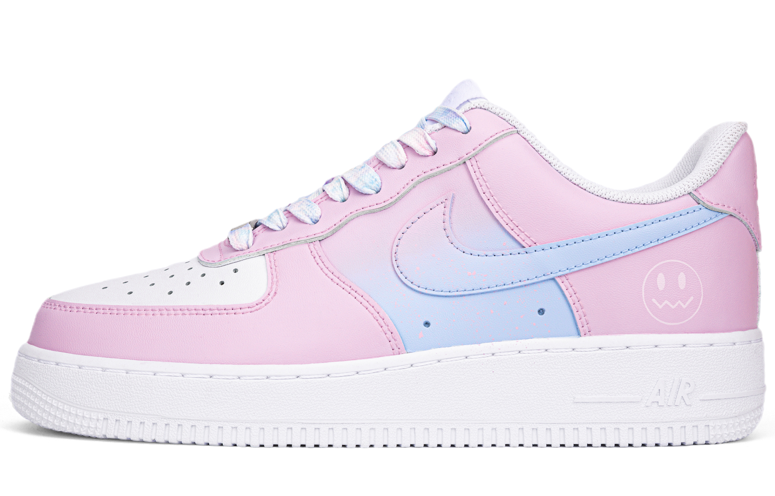[Custom Shoes] (W) Nike Air Force 1 Low 'Pink Devil Smile'