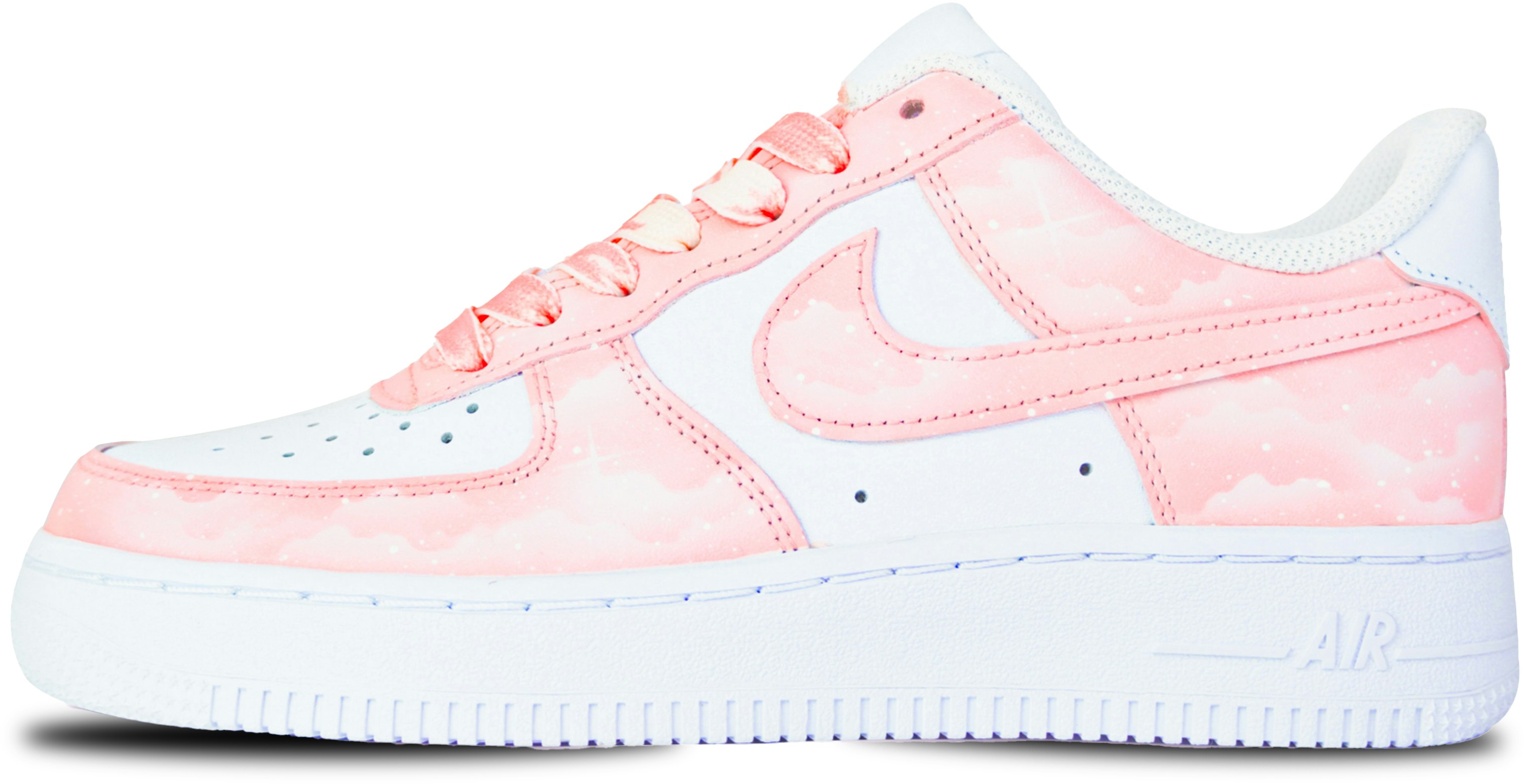 custom-shoes-women-nike-air-force-1-low-pink-galaxy