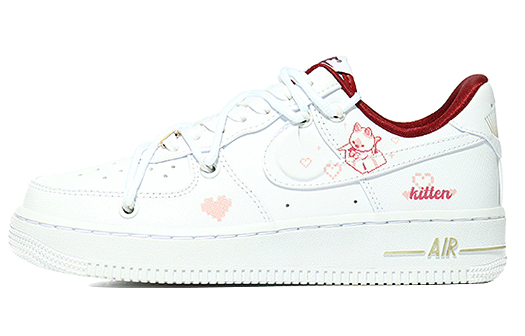 Buy [Custom Shoes] (Women) Nike Air Force 1 Low 'Pink Box Kitten - Cute Pet'