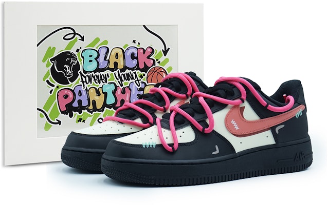 (W) Zapatillas Nike Air Force 1 Low 'Pantera Samurái Rosa Negro' DD8959-001(Team108-女款粉黑武士) Buy (W) Zapatillas Nike Air Force 1 Low 'Pantera Samurái Rosa Negro' DD8959-001(Team108-女款粉黑武士)