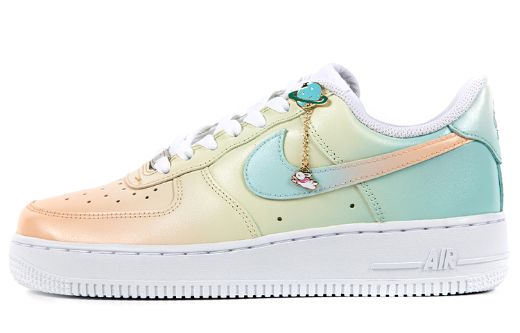 Buy (W) [Sepatu Kustom] Nike Air Force 1 Low 'Pink Green Leaf Gradient' DD8959-100(TeamB-女款叶子)