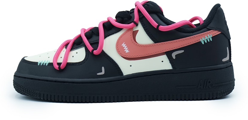 (W) Zapatillas Nike Air Force 1 Low 'Pantera Samurái Rosa Negro' DD8959-001(Team108-女款粉黑武士) Order (W) Zapatillas Nike Air Force 1 Low 'Pantera Samurái Rosa Negro' DD8959-001(Team108-女款粉黑武士)