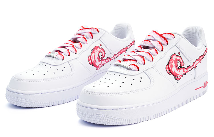 Lookbook (W) ナイキ AF1 ロー "ピンク旋風グラフィティ" (Nike AF1 Low "Pink Senpuu Graffiti") DD8959-100(Team74-粉色旋风)