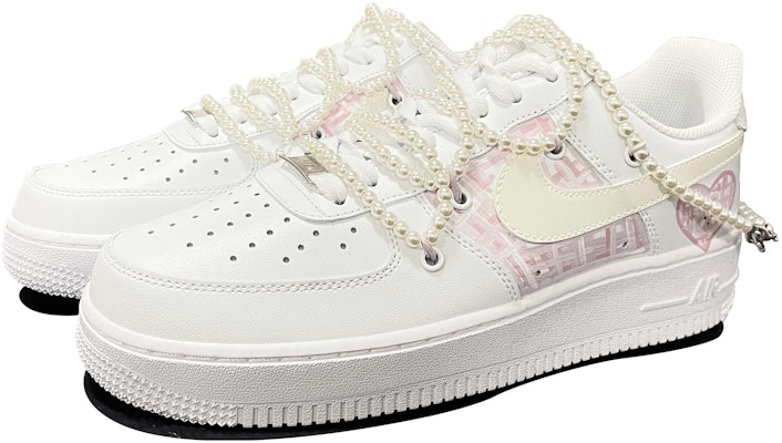 (W) ナイキ AF1 ロー ピンク白ハートバニー (Nike AF1 Low Pink White Heart Bunny) DD8959-100(TeamD-女款爱心小兔QD) Lookbook (W) ナイキ AF1 ロー ピンク白ハートバニー (Nike AF1 Low Pink White Heart Bunny) DD8959-100(TeamD-女款爱心小兔QD)