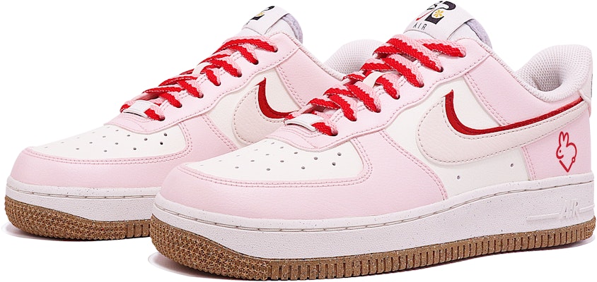 (W) 나이키 에어포스 1 '핑크 발렌타인 버니' (Nike AF1 '핑크 발렌타인 버니') DX6065-101(TeamTen-女款情兔粉S-BOX) Lookbook (W) 나이키 에어포스 1 '핑크 발렌타인 버니' (Nike AF1 '핑크 발렌타인 버니') DX6065-101(TeamTen-女款情兔粉S-BOX)