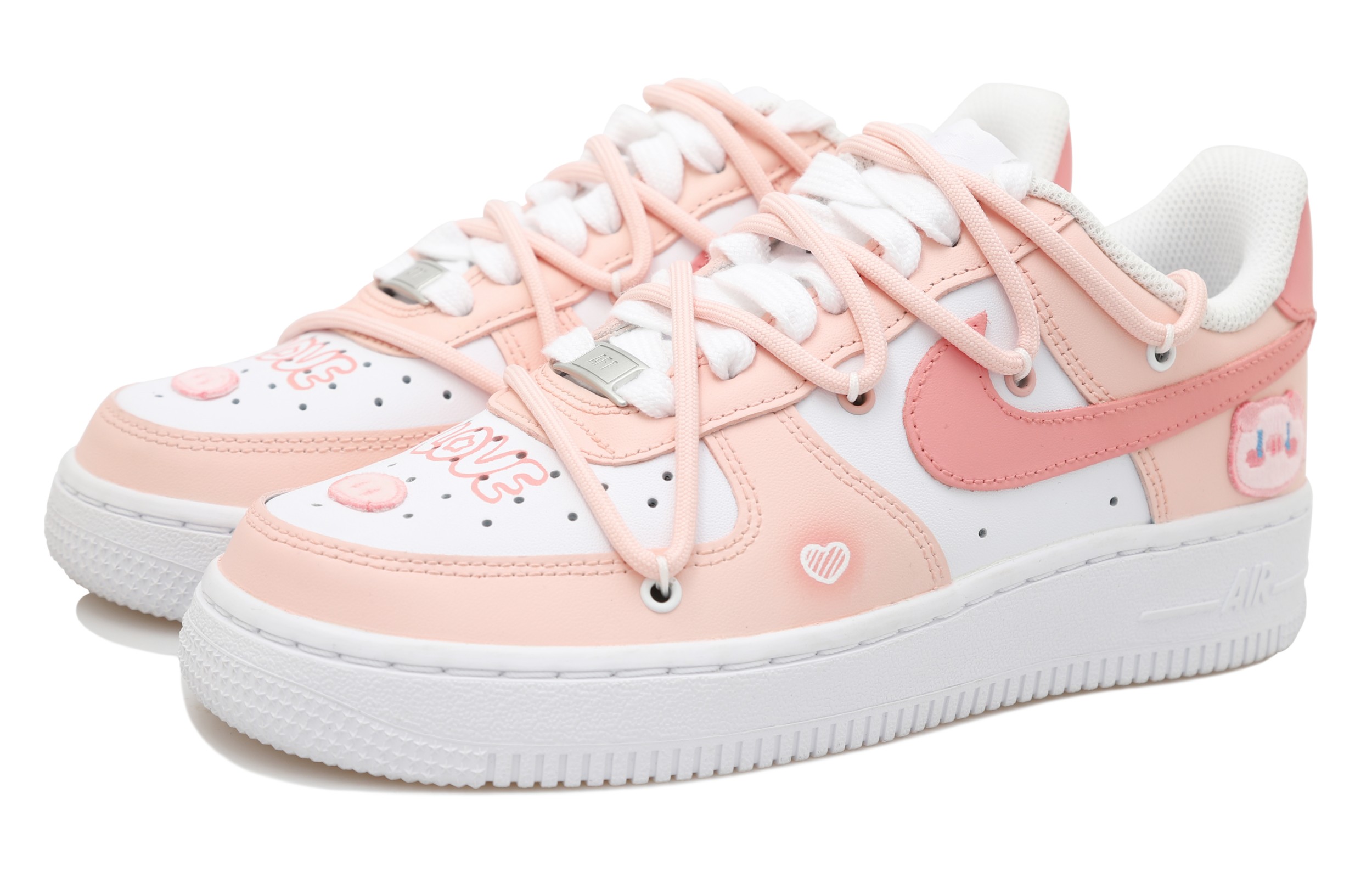 Shop (W) [Kasus Tersuai] Nike Air Force 1 Rendah 'Babi Merah Jambu' DD8959-100(Team69-粉猪SBOX)