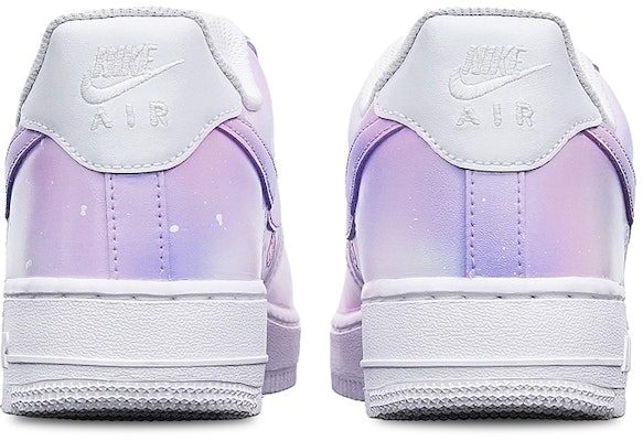 【定制球鞋】Nike Air Force 1 Low "Triple White" 空军一号 Vibe風 手繪噴繪 愛心貓爪 520情人節主題 限量100雙送特殊鞋盒 復古 休閒 低幫 板鞋 女款 粉紅紫漸變 Shop 【定制球鞋】Nike Air Force 1 Low "Triple White" 空军一号 Vibe風 手繪噴繪 愛心貓爪 520情人節主題 限量100雙送特殊鞋盒 復古 休閒 低幫 板鞋 女款 粉紅紫漸變