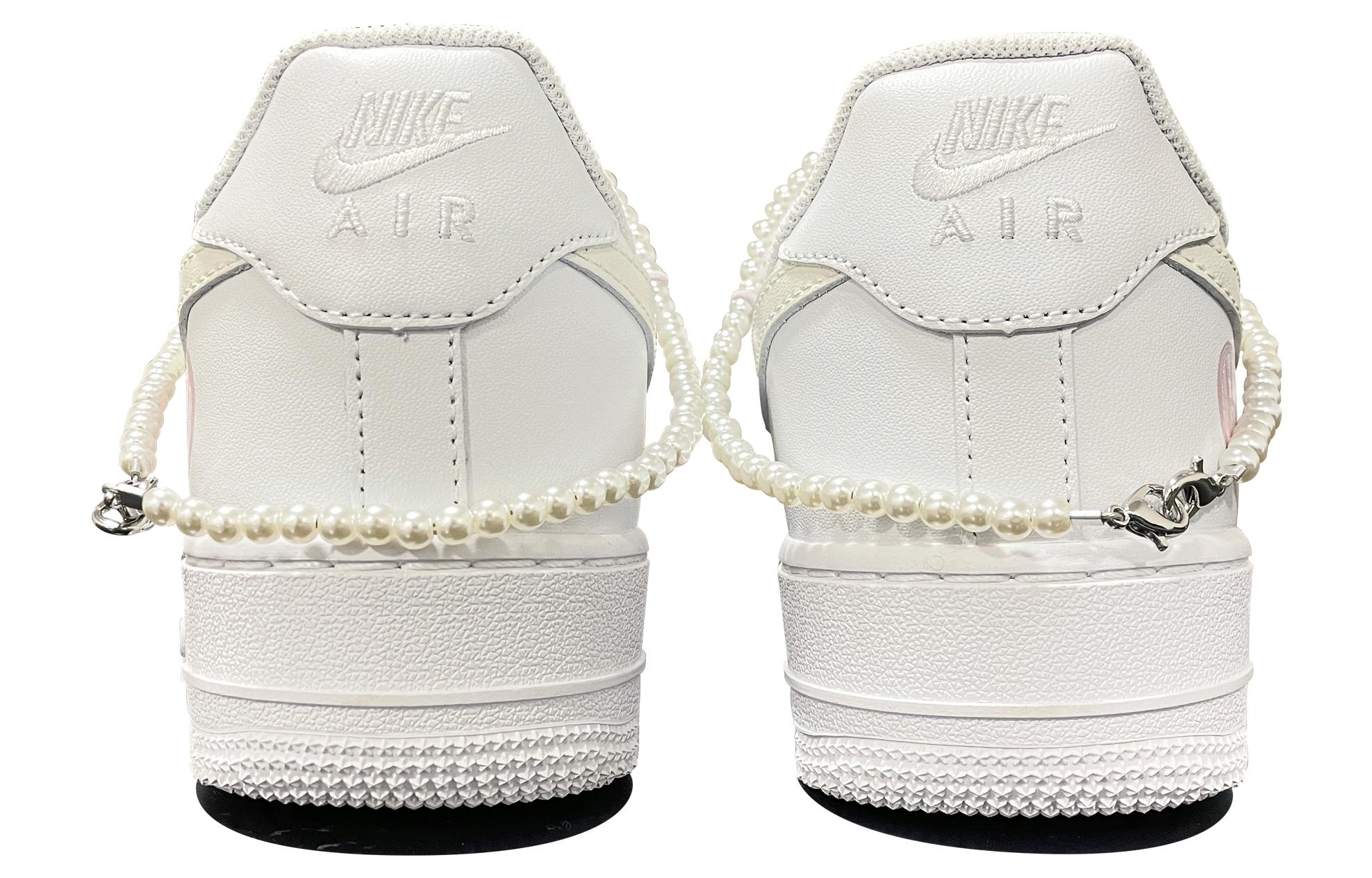 Shop (W) [Sepatu Kustom] Nike Air Force 1 Low 'Pink White Heart Bunny' DD8959-100(TeamD-女款爱心小兔QD)