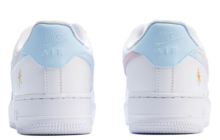 Shop (W) 나이키 에어포스 1 로우 '핑크 블루 성운' (custom) DD8959-100(Team74-粉蓝星云)