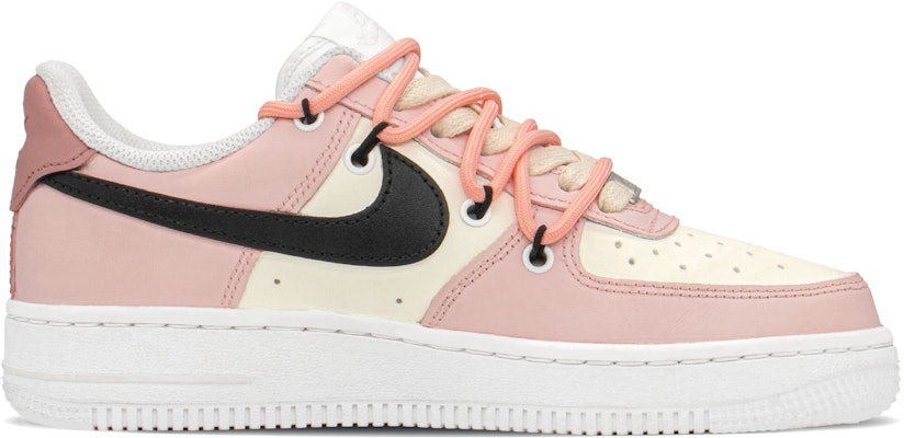 【定制球鞋】 Nike Air Force 1 Low 減齡主題 像素玫瑰 低幫 板鞋 女款 粉米 Order 【定制球鞋】 Nike Air Force 1 Low 減齡主題 像素玫瑰 低幫 板鞋 女款 粉米