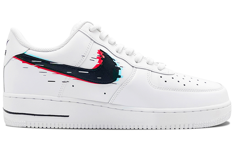 Order (W) [Zapatillas Personalizadas] Nike Air Force 1 Low 'Ilusión Pixelada' 315115-112(Team-E女款像素风幻灭黑白)
