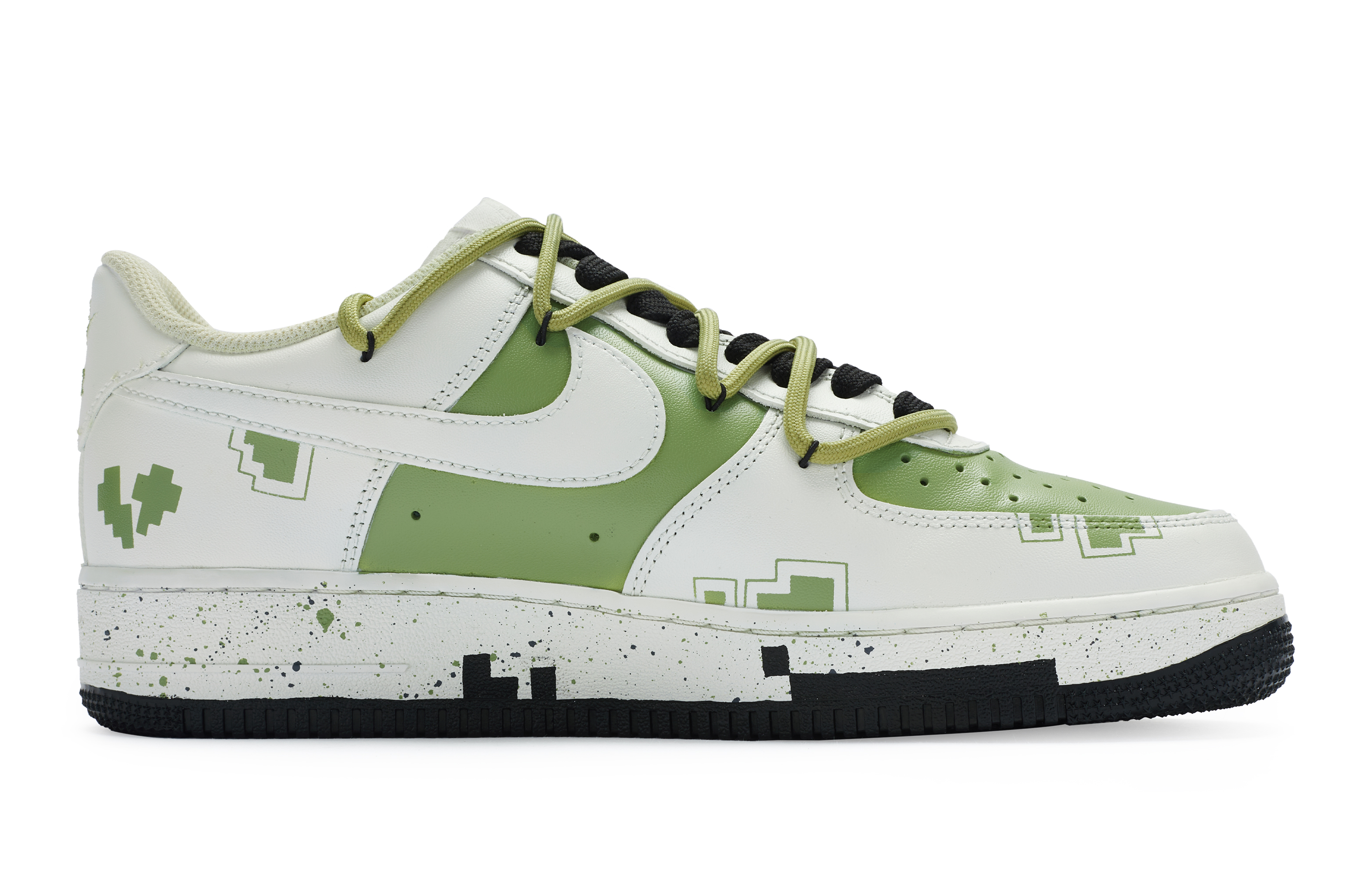 Order (W) [Zapatos Personalizados] Nike Air Force 1 Low 'Pixel Graffiti' DH2920-111(Team80-女BUG修补S-BOX)