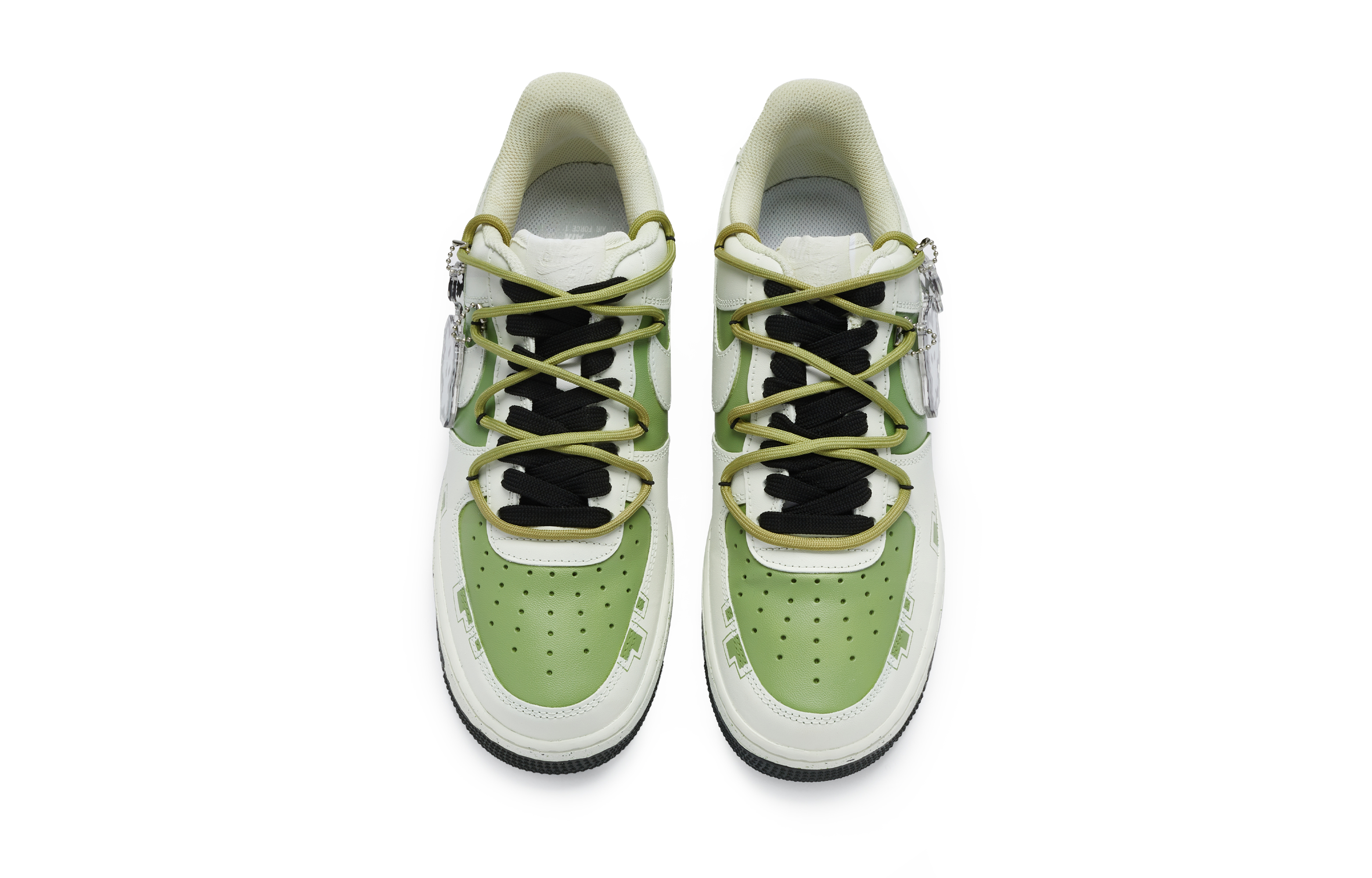 Shop (W) [Zapatos Personalizados] Nike Air Force 1 Low 'Pixel Graffiti' DH2920-111(Team80-女BUG修补S-BOX)