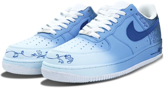 (W) 나이키 에어포스 1 로우 '포슬린 그라데이션' (커스텀) DD8959-100(Team147-青花瓷) Shop (W) 나이키 에어포스 1 로우 '포슬린 그라데이션' (커스텀) DD8959-100(Team147-青花瓷)