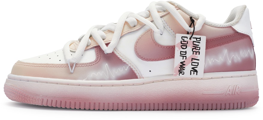 (W) 나이키 에어포스 1 로우 '러브 워리어 핑크&화이트' (커스텀) DH2920-111(Team80-女款纯爱战士白粉) Buy (W) 나이키 에어포스 1 로우 '러브 워리어 핑크&화이트' (커스텀) DH2920-111(Team80-女款纯爱战士白粉)