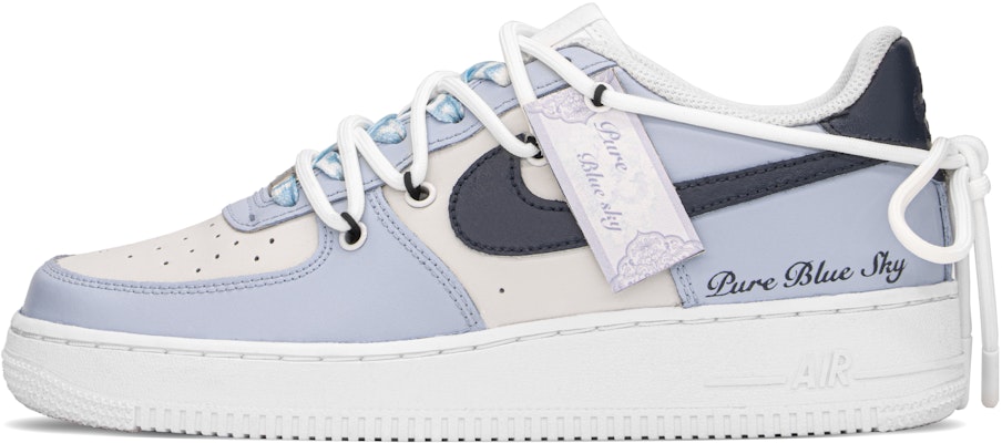 【訂製球鞋】 Nike Air Force 1 Low FZBB 純淨 清新 簡約 低筒 板鞋 女款 藍色 Buy 【訂製球鞋】 Nike Air Force 1 Low FZBB 純淨 清新 簡約 低筒 板鞋 女款 藍色