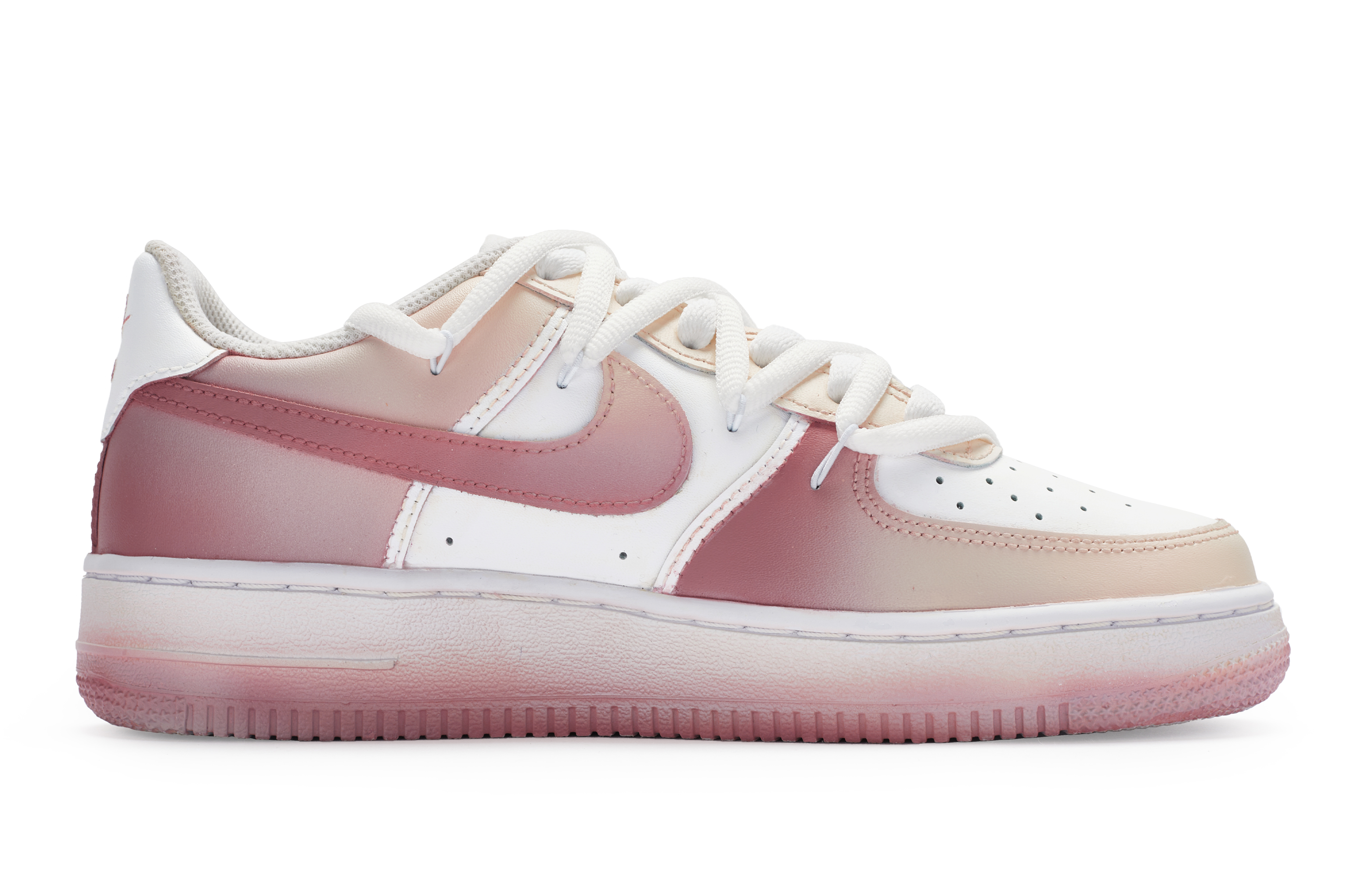 Order 【定制球鞋】Nike Air Force 1 Low 811製造 純愛戰士 限定托特包 防滑耐磨 低幫 板鞋 女款 白粉