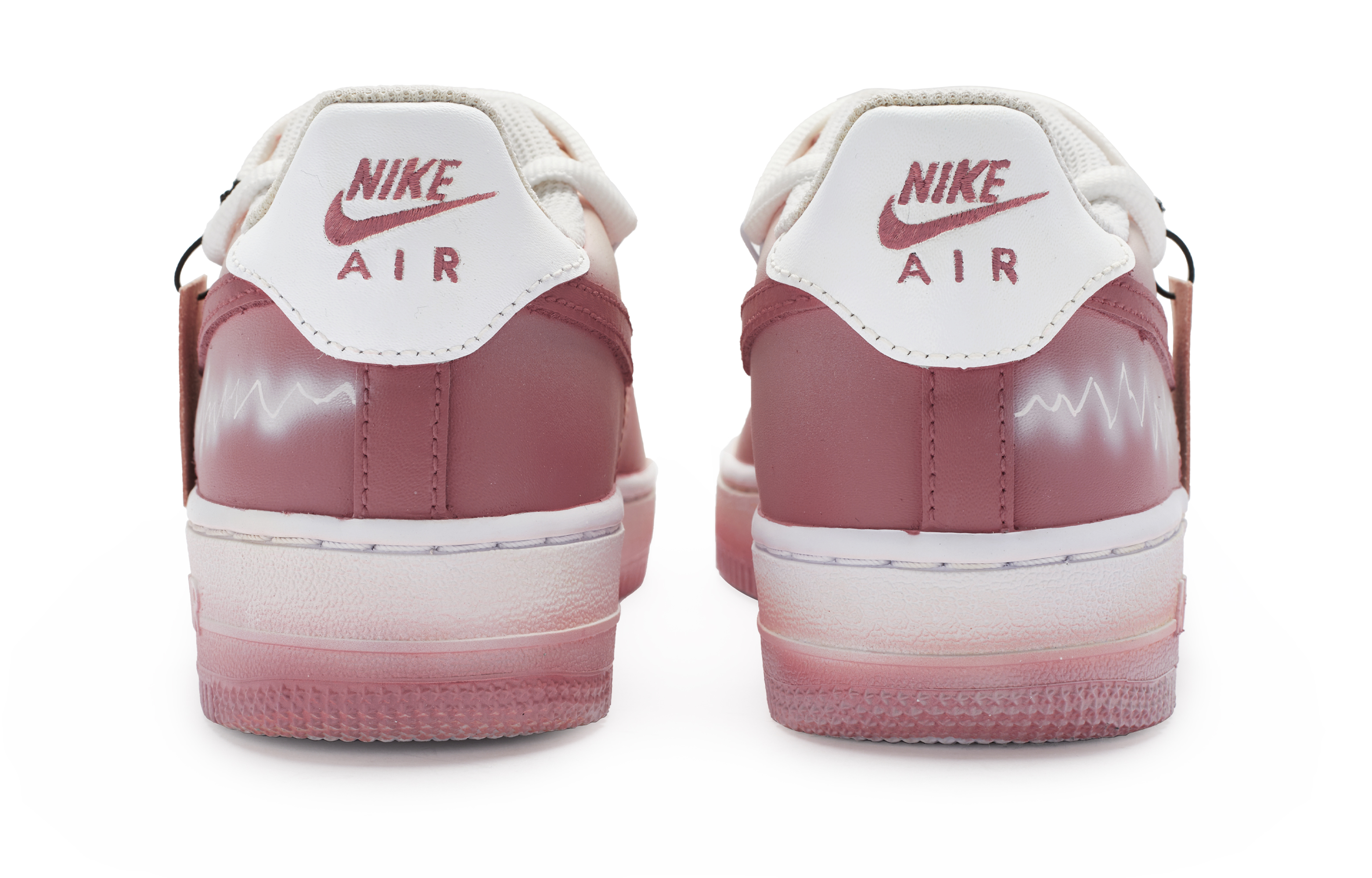 Purchase 【定制球鞋】Nike Air Force 1 Low 811製造 純愛戰士 限定托特包 防滑耐磨 低幫 板鞋 女款 白粉
