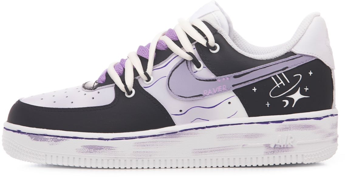 custom-shoes-women-nike-air-force-1-low-purple-meteor-shower