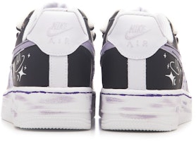 【訂製球鞋】Nike Air Force 1 Low 紫墨流星雨 做舊 渐变 星空 流星 低筒 板鞋 女款 黑紫 Shop 【訂製球鞋】Nike Air Force 1 Low 紫墨流星雨 做舊 渐变 星空 流星 低筒 板鞋 女款 黑紫