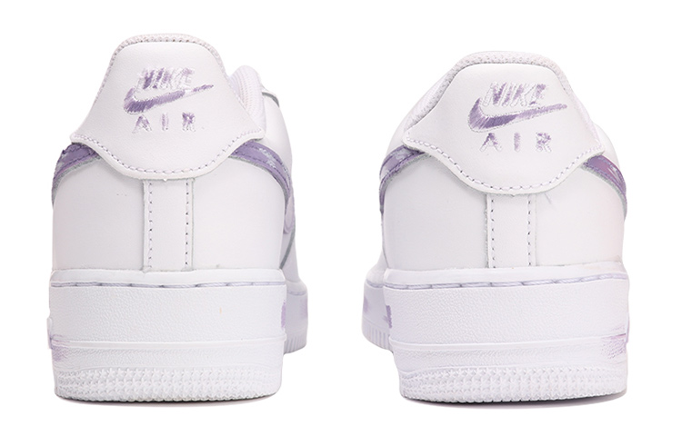 Purchase (W) [カスタムシューズ] (女性用) ナイキ エア フォース 1 ロー 'パープル グラデーション' 314192-117(TeamThree-女款肌理白紫QD)