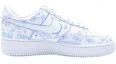 Order 【訂製球鞋】Nike Air Force 1 Low 青花瓷系列 國潮復古 塗鴉 防滑耐磨 低幫 板鞋 女款 白藍