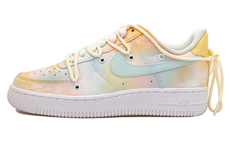 [Custom Shoes] (W) Nike Air Force 1 Low 'Rainbow Cloud Yellow-Green'