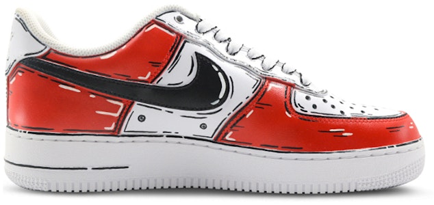 (W) 나이키 에어포스 1 로우 '레드 메카' (커스텀) DD8959-100(Team9-女款二次元红机甲QD) Order (W) 나이키 에어포스 1 로우 '레드 메카' (커스텀) DD8959-100(Team9-女款二次元红机甲QD)