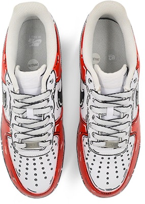(W) 나이키 에어포스 1 로우 '레드 메카' (커스텀) DD8959-100(Team9-女款二次元红机甲QD) Shop (W) 나이키 에어포스 1 로우 '레드 메카' (커스텀) DD8959-100(Team9-女款二次元红机甲QD)
