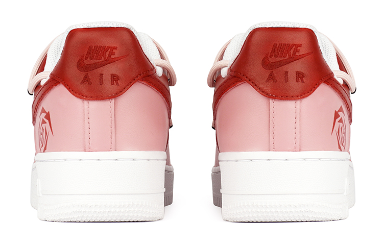 Shop (W) [Sneaker Kustom] Nike Air Force 1 Low 'Red Rose' DD8959-100(Team拾柒-女款低帮玫瑰板鞋红粉)