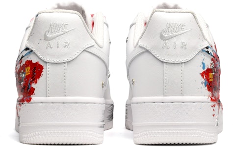【客製球鞋】 Nike Air Force 1 Low 空軍一號 彩色塗鴉 潮流符號 低幫 板鞋 女款 紅白 Shop 【客製球鞋】 Nike Air Force 1 Low 空軍一號 彩色塗鴉 潮流符號 低幫 板鞋 女款 紅白