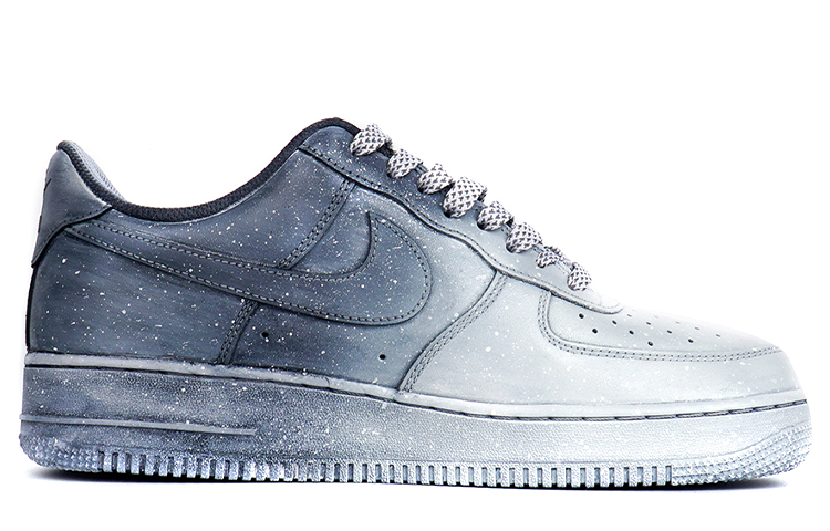 Order (W) [Sepatu Kustom] Nike Air Force 1 Low 'Reflective Butterfly Abu-Abu' DD8959-100(Team拾柒-女款浸染蝴蝶满天星灰色)
