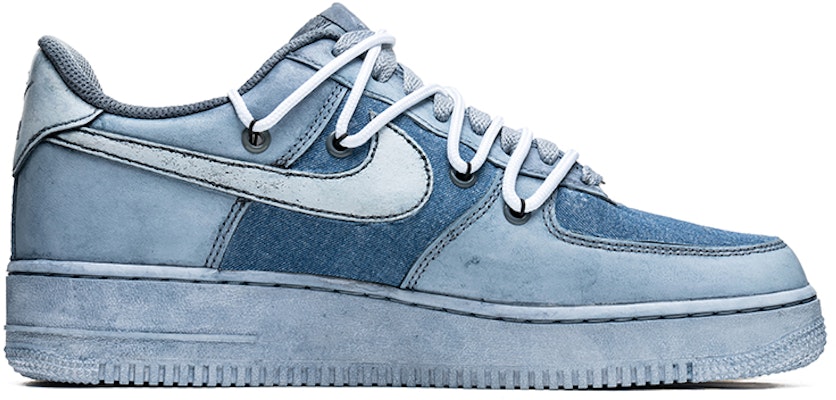 (W) カスタムAF1 ロー レトロ解体ライトブルー DD8959-100(TeamB-女款涂鸦贴布H-BOX) Order (W) カスタムAF1 ロー レトロ解体ライトブルー DD8959-100(TeamB-女款涂鸦贴布H-BOX)