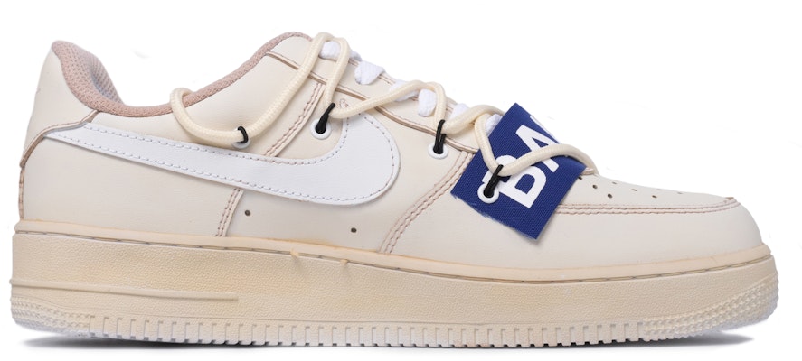 (W) 나이키 에어포스 1 로우 '리치 화이트' (커스텀) DD8959-100(TeamM-女款浸染往事白荔肉白) Order (W) 나이키 에어포스 1 로우 '리치 화이트' (커스텀) DD8959-100(TeamM-女款浸染往事白荔肉白)