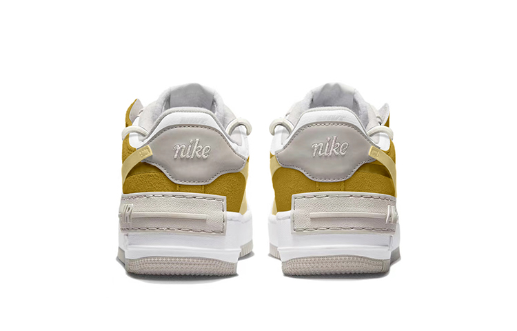 Shop (W) [Sepatu Custom] Nike Air Force 1 Low 'Retro Cappuccino Deconstructed' FB7172-111(TeamY-女款芝士拿铁米棕)