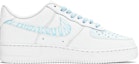 Order 【定制球鞋】Nike Air Force 1 Low ABLOODING 簡系列 反轉冰川 低飽和度 簡約手繪 低筒 板鞋 女款 白藍
