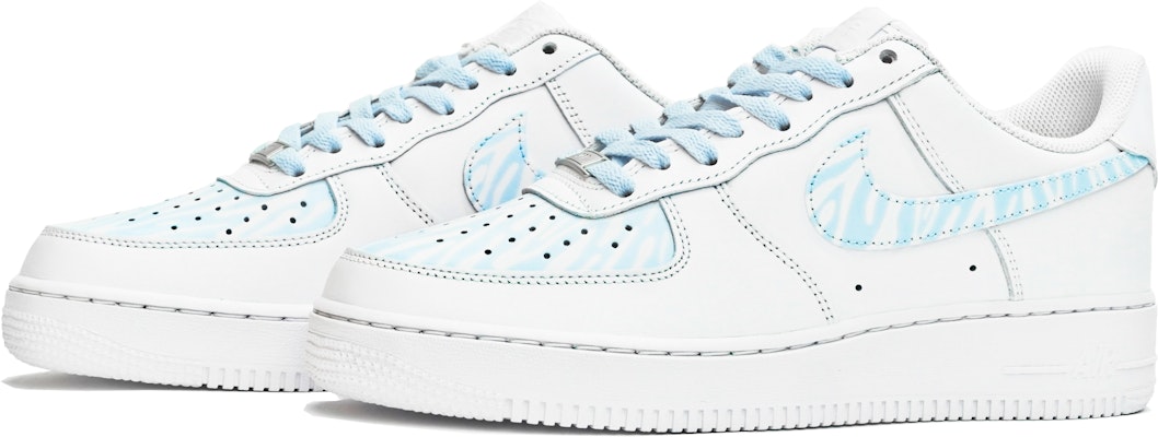 【定制球鞋】Nike Air Force 1 Low ABLOODING 簡系列 反轉冰川 低飽和度 簡約手繪 低筒 板鞋 女款 白藍 Lookbook 【定制球鞋】Nike Air Force 1 Low ABLOODING 簡系列 反轉冰川 低飽和度 簡約手繪 低筒 板鞋 女款 白藍