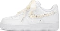Buy (W) 나이키 에어포스 1 로우 '웨딩 로맨스' (Nike Air Force 1 Low 'Wedding Romance') DD8959-100(Team18-AF1珍珠贴钻婚鞋)