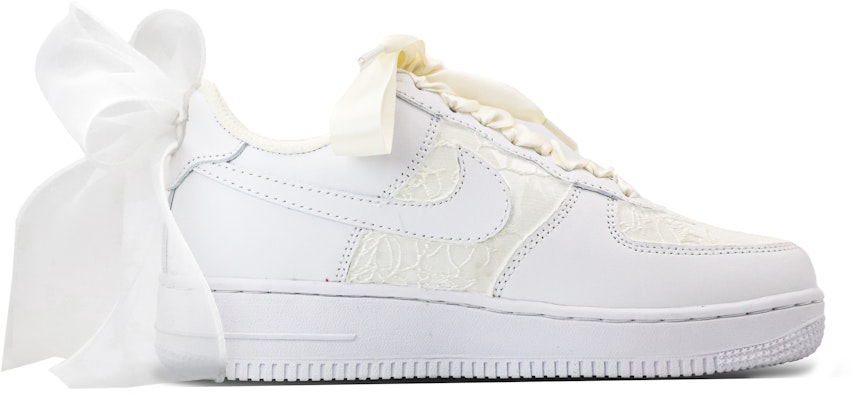 【訂製球鞋】 Nike Air Force 1 Low 世紀婚禮 浪漫婚禮 婚鞋 耐磨 簡約 百搭 低筒 板鞋 女款 白色 Order 【訂製球鞋】 Nike Air Force 1 Low 世紀婚禮 浪漫婚禮 婚鞋 耐磨 簡約 百搭 低筒 板鞋 女款 白色