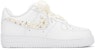 (W) 나이키 에어포스 1 로우 '웨딩 로맨스' (Nike Air Force 1 Low 'Wedding Romance') DD8959-100(Team18-AF1珍珠贴钻婚鞋)
