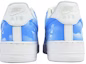 Shop 【定制球鞋】Nike Air Force 1 Low Triple White 空軍一號 浪漫藍天 天際 喜鵲 飛鳥 漸變色天空 晴天 休閒 低幫 板鞋 女款 藍色