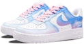 Details for 【定製球鞋】Nike Air Force1 "Triple White" 空軍一號 噴繪 特殊鞋盒 浪漫天空 雲端彼愛 情侶 耐磨防滑 低幫休閒板鞋 女款 藍漸變粉