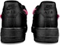 Purchase 【定製球鞋】 Nike 空軍壹號 玫紅 粉色 立體鉤子 解構鞋帶 黑武士 低幫 板鞋 女款 黑粉
