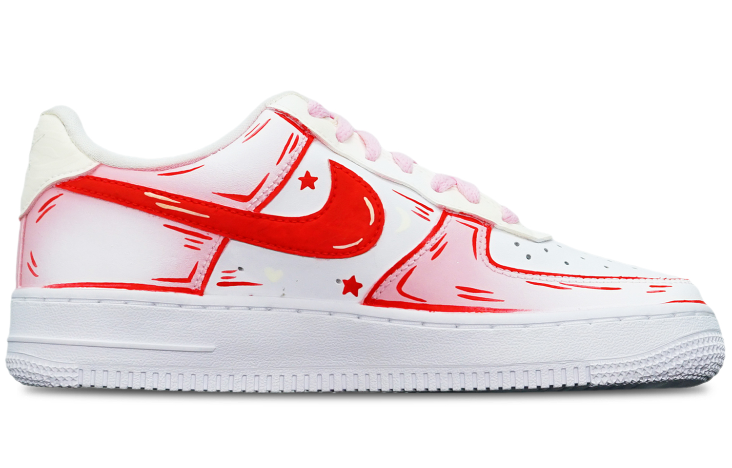 [Custom Shoes] (W) Nike Air Force 1 Low 'Sailor Moon Pink' 圖 2