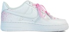 Order 【定製球鞋】Nike Air Force 1 Low 空軍一號 玖製 手繪櫻花 櫻花樹 花瓣 櫻舞滿天 復古 休閒 低幫 板鞋 女款 白粉