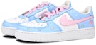 Lookbook 【定制球鞋】 Nike Air Force 1 Low 空軍一號 動漫 三麗鷗 玉桂狗 蝴蝶結 愛心 少女 可愛氛圍 手繪噴繪 低幫 板鞋 女款 粉藍